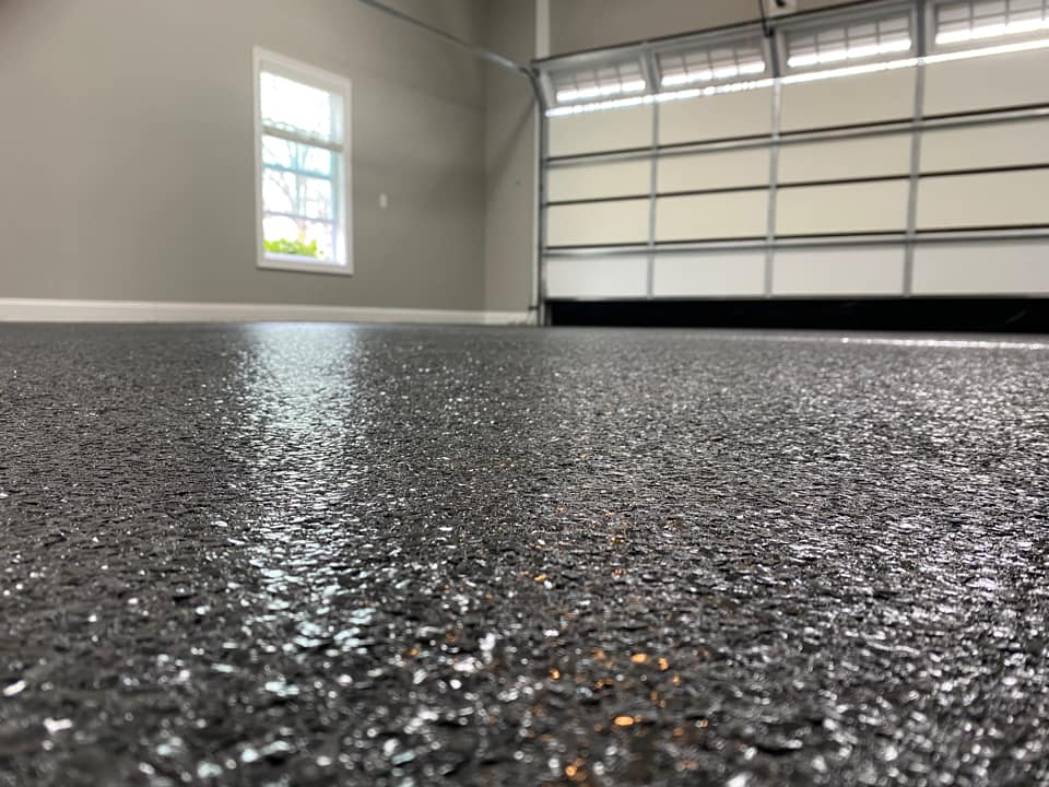 Garage epoxy flake Toronto GTA